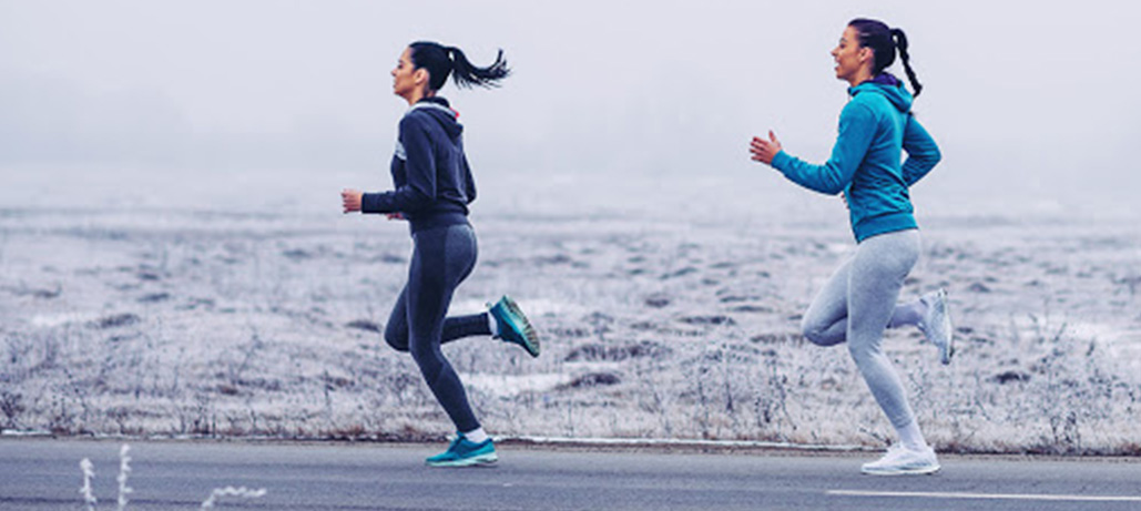 correre in inverno